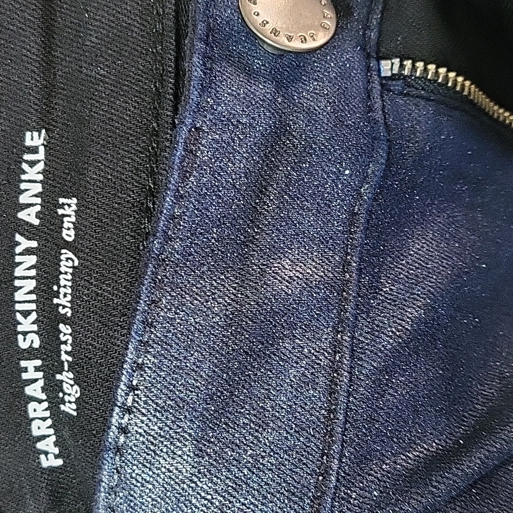 AG sz 31 NwT Stardust blue glitter jean